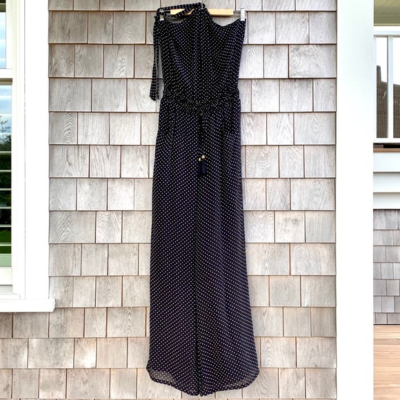 Tory Burch Milos Halter Jumpsuit, Silk, Size S - Picture 6 of 15